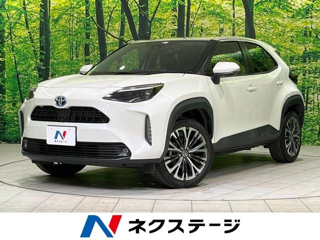 ヤリスクロス 2022年式(R04)ホワイトパール 1.5 Hybrid Z の外観